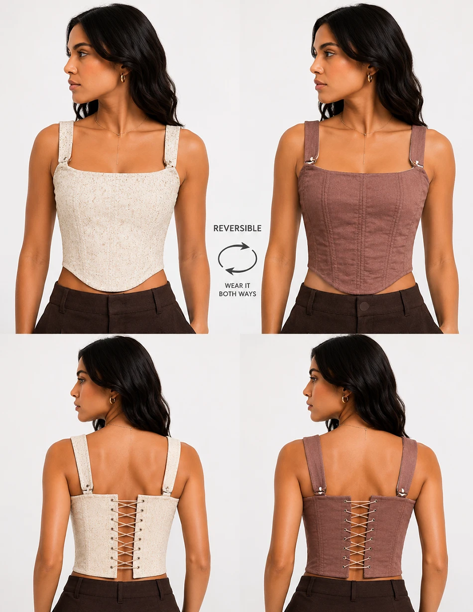 Elerra Dual Essence Reversible Couture Corset